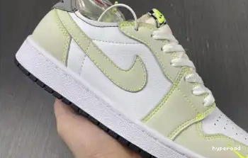 Hyperoad Low Jordan Nike Air White-Green 1 0607